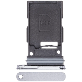 Replacement Single Sim Card Tray Compatible For Samsung Galaxy S25 / S25 Plus (Premium) (White)