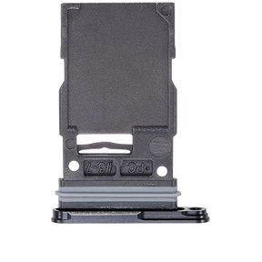 Single Sim Card Tray Replacement Compatible For Samsung Galaxy S25 / S25 Plus (Premium) (Black)