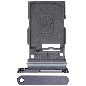 Single Sim Card Tray Replacement Compatible For Samsung Galaxy S25 / S25 Plus (Premium) (Black)
