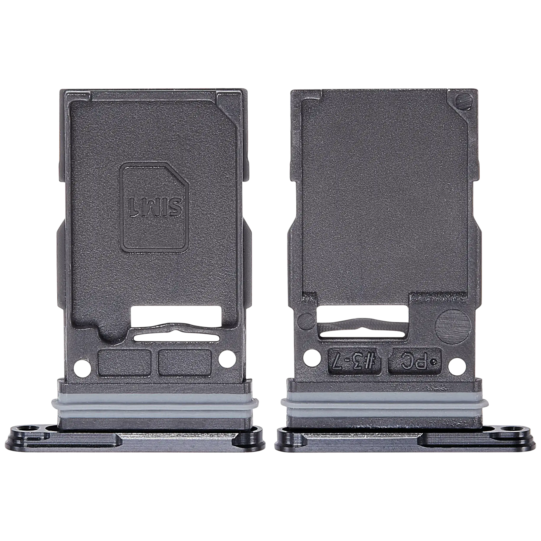 Single Sim Card Tray Compatible For Samsung Galaxy S25 / S25 Plus (Premium) (Blue Black)