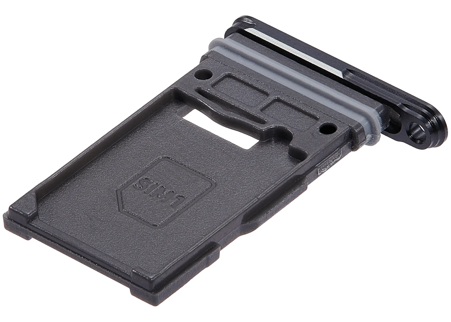 Replacement Single Sim Card Tray Compatible For Samsung Galaxy S25 / S25 Plus (Premium) (Black)