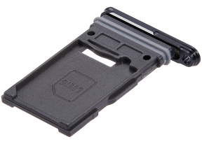 Single Sim Card Tray Compatible For Samsung Galaxy S25 / S25 Plus (Premium) (Blue Black)