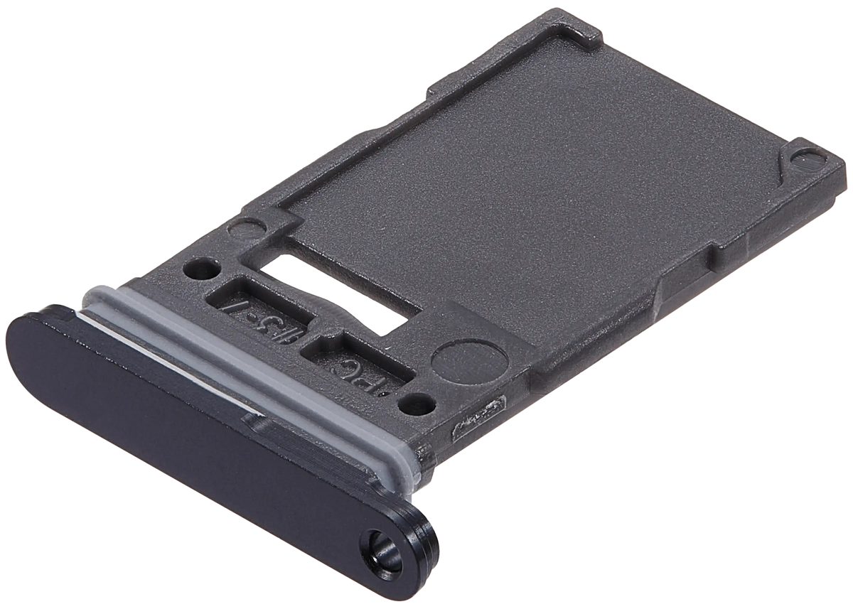 Single Sim Card Tray Compatible For Samsung Galaxy S25 / S25 Plus (Premium) (Blue Black)