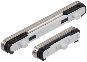 Hard Buttons (Power / Volume) Compatible For Samsung Galaxy S25 / S25 Plus (Premium) (Pink Gold)