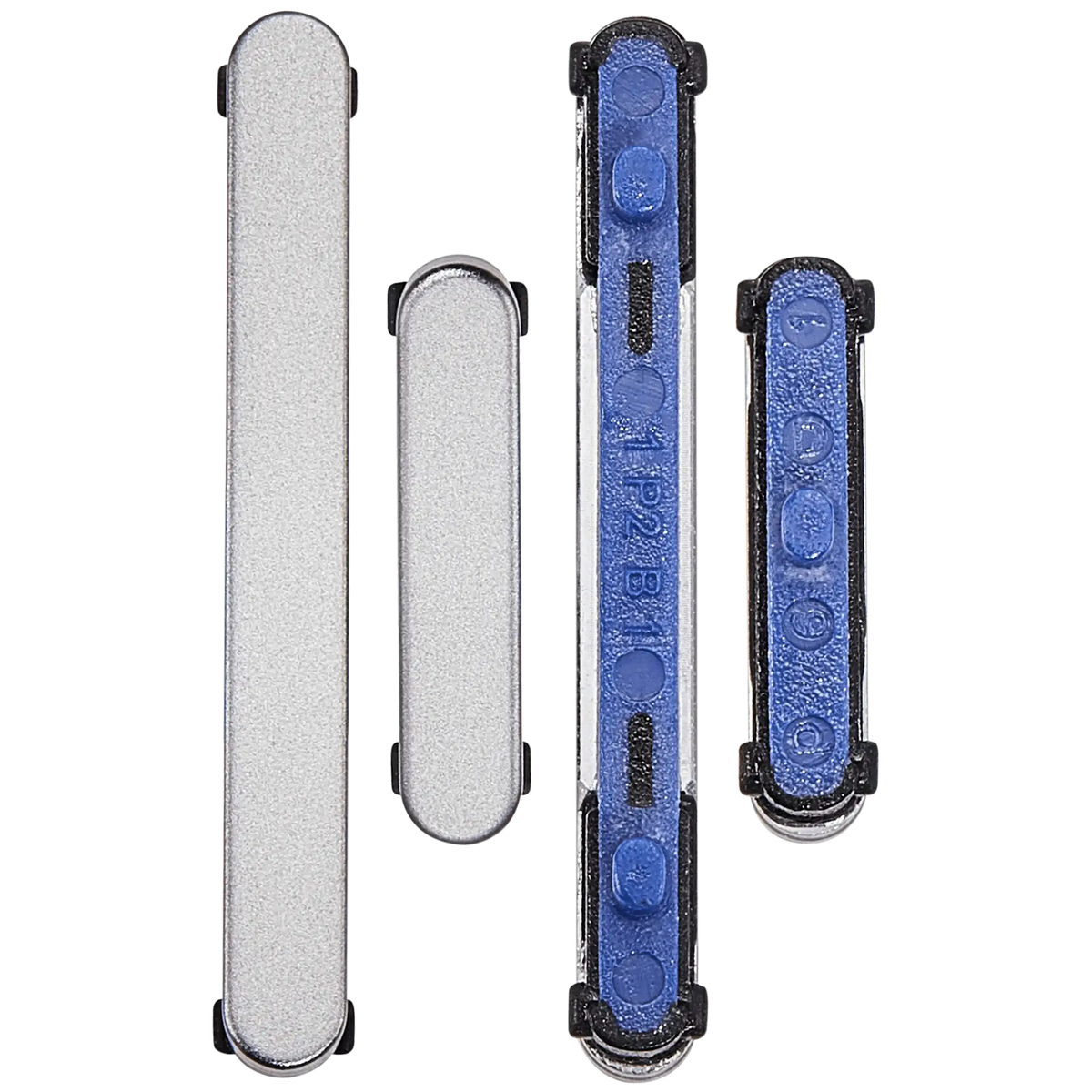 Hard Buttons (Power / Volume) Compatible For Samsung Galaxy S25 / S25 Plus (Premium) (Blue Black)