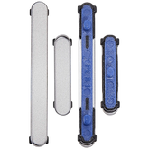 Hard Buttons (Power / Volume) Compatible For Samsung Galaxy S25 / S25 Plus (Premium) (Blue Black)