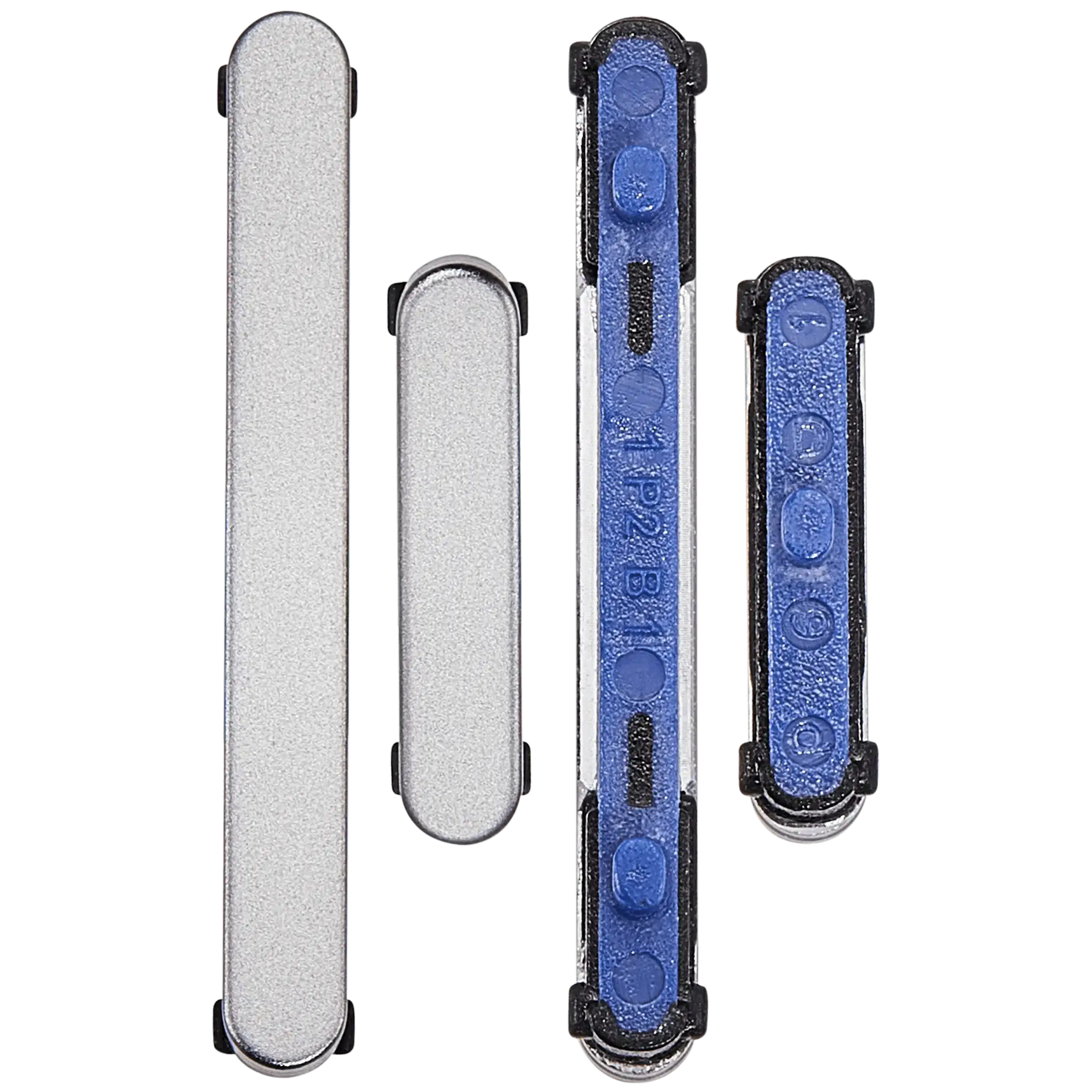 Hard Buttons (Power / Volume) Compatible For Samsung Galaxy S25 / S25 Plus (Premium) (Blue Black)