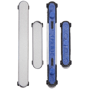 Hard Buttons (Power / Volume) Compatible For Samsung Galaxy S25 / S25 Plus (Premium) (Blue Black)