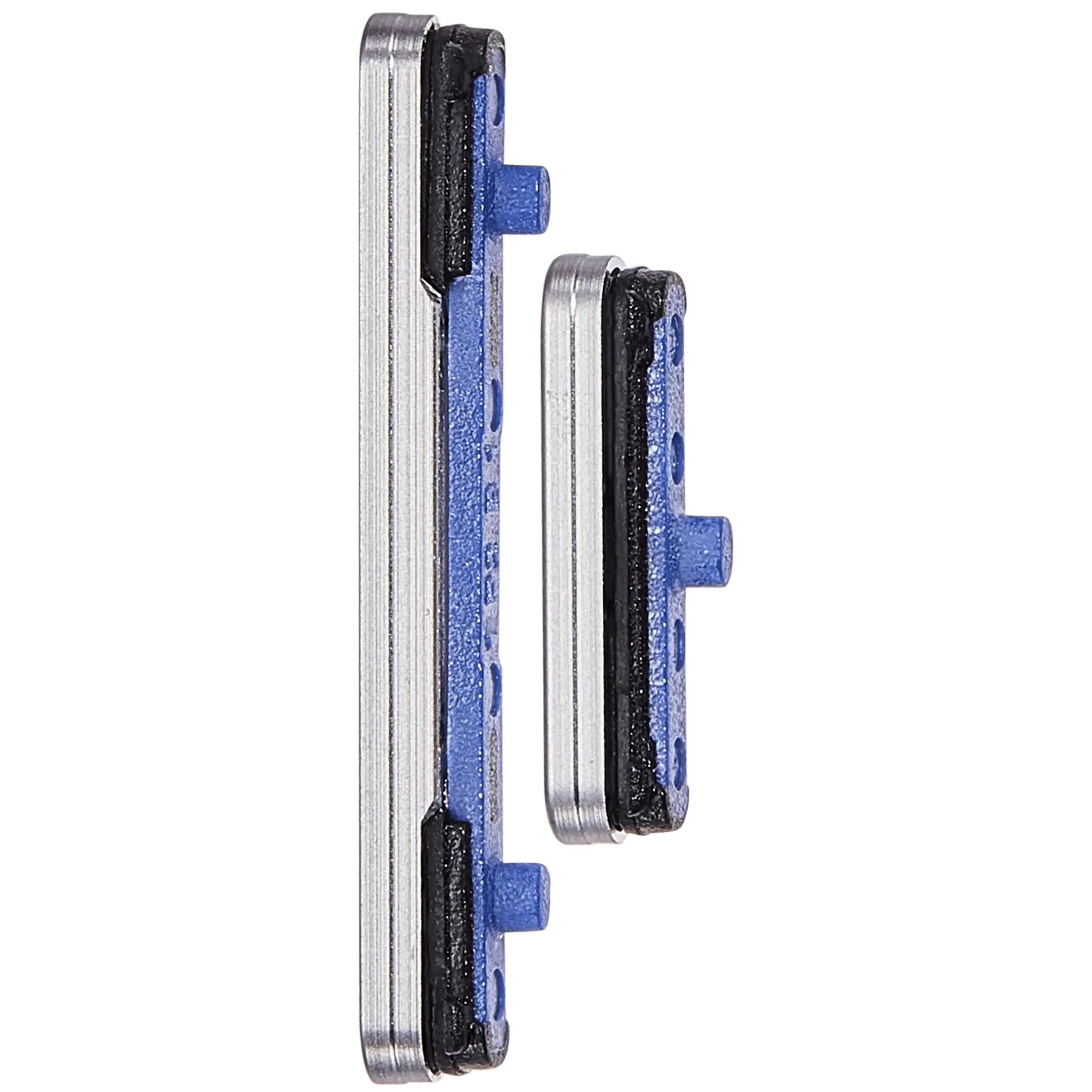 Hard Buttons (Power / Volume) Compatible For Samsung Galaxy S25 / S25 Plus (Premium) (Blue Black)