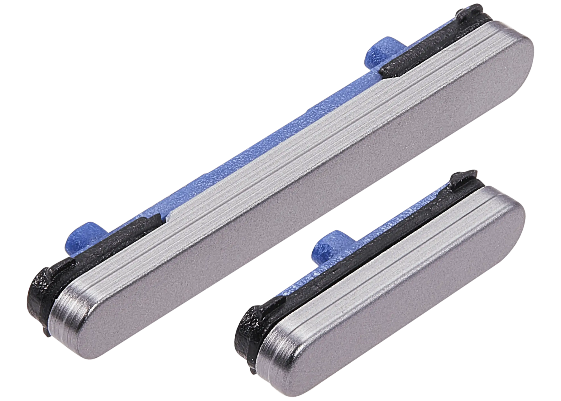 Hard Buttons Replacement (Power / Volume) Compatible For Samsung Galaxy S25 / S25 Plus (Premium) (Gray)