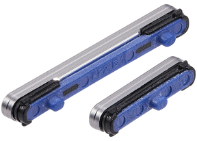 Hard Buttons (Power / Volume) Compatible For Samsung Galaxy S25 / S25 Plus (Premium) (Blue Black)