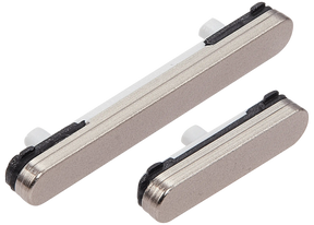 Replacement Hard Buttons (Power / Volume) Compatible For Samsung Galaxy S25 Ultra (Premium) (Gold)