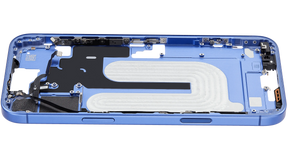 Mid-Frame Housing With Power And Volume Button Compatible For iPhone 16 Plus (US Version) (Used OEM Pull: Grade A) (Ultramarine)