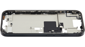 Mid-Frame Housing With Power And Volume Button Compatible For iPhone 16 Pro (US Version) (Used OEM Pull: Grade A) (Black Titanium)