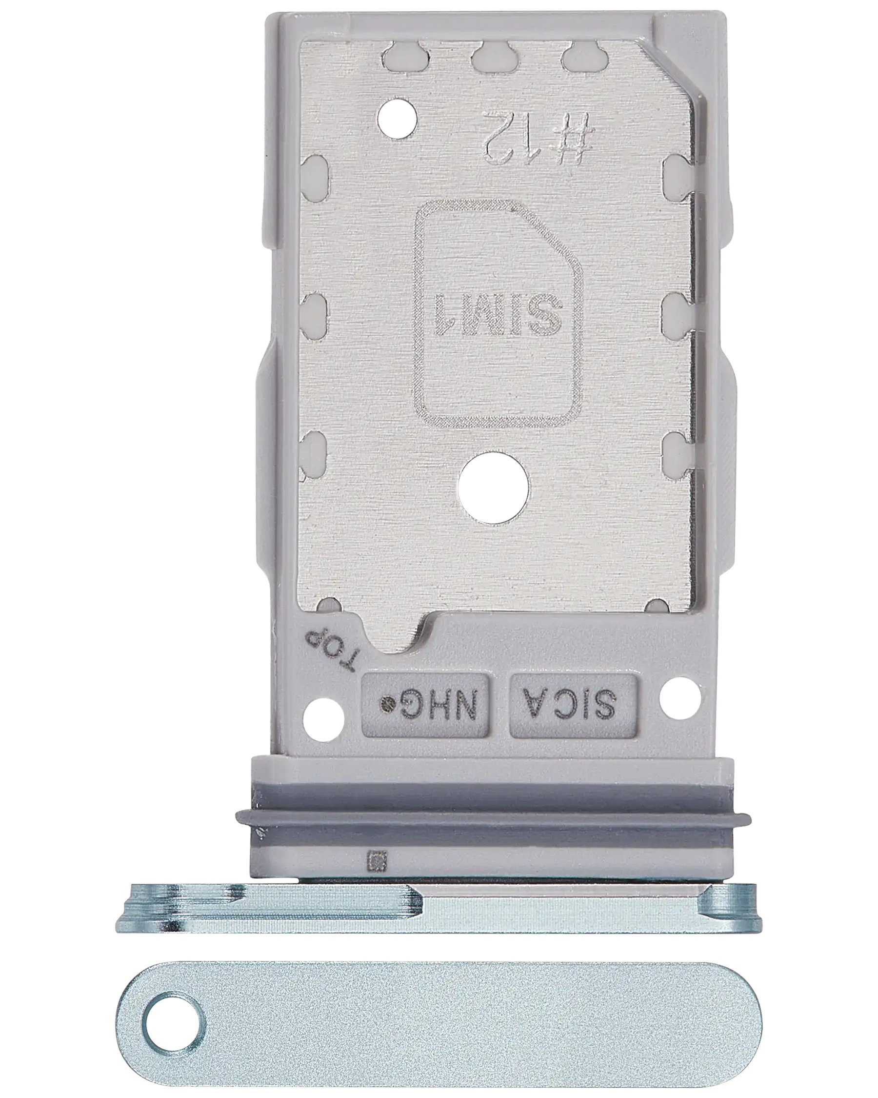 Dual Sim Card Tray Replacement Compatible For Samsung Galaxy S25 / S25 Plus (Premium) (Mint)