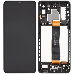 LCD Assembly With Frame Compatible For Samsung Galaxy A32 5G (A326 / 2021) (All Models) (Vemake) (Awesome Black)