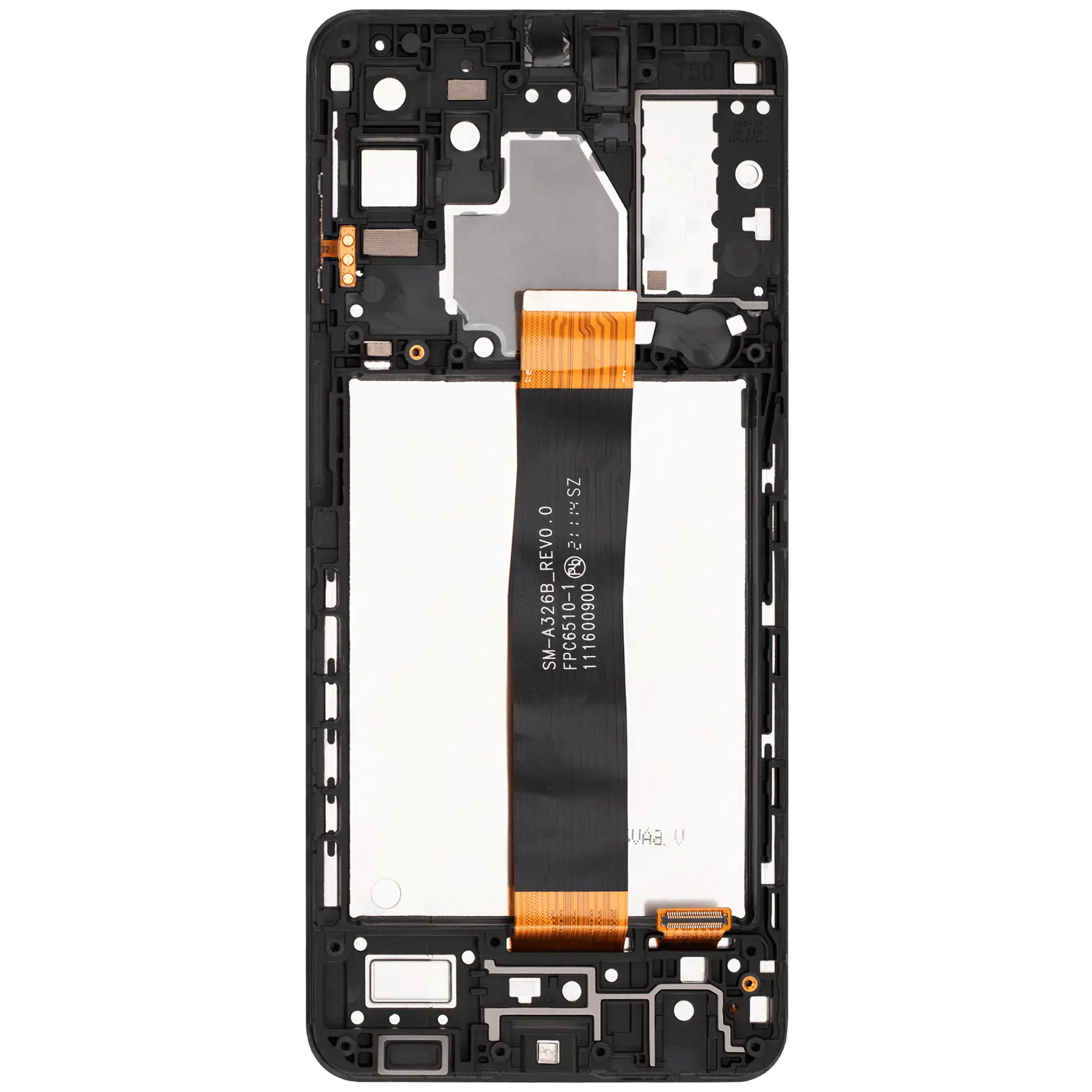 LCD Assembly With Frame Compatible For Samsung Galaxy A32 5G (A326 / 2021) (All Models) (Refurbished) (Awesome Black)