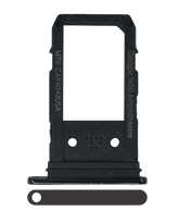 Sim Card Tray Compatible For Google Pixel 3a XL Replacement (Genuine OEM) (Just Black)