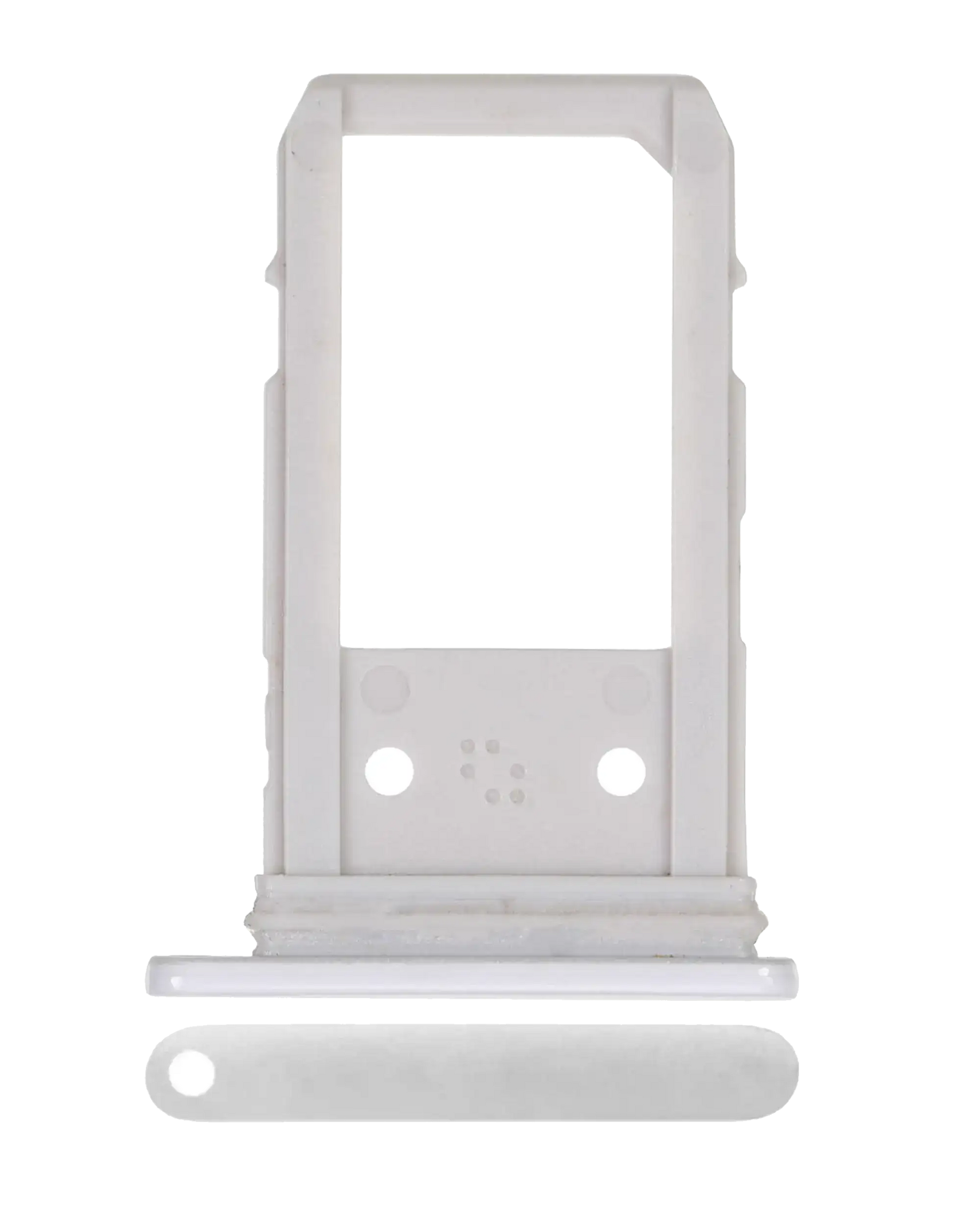 Sim Card Tray Compatible For Google Pixel 3a XL Replacement (Clearly White)