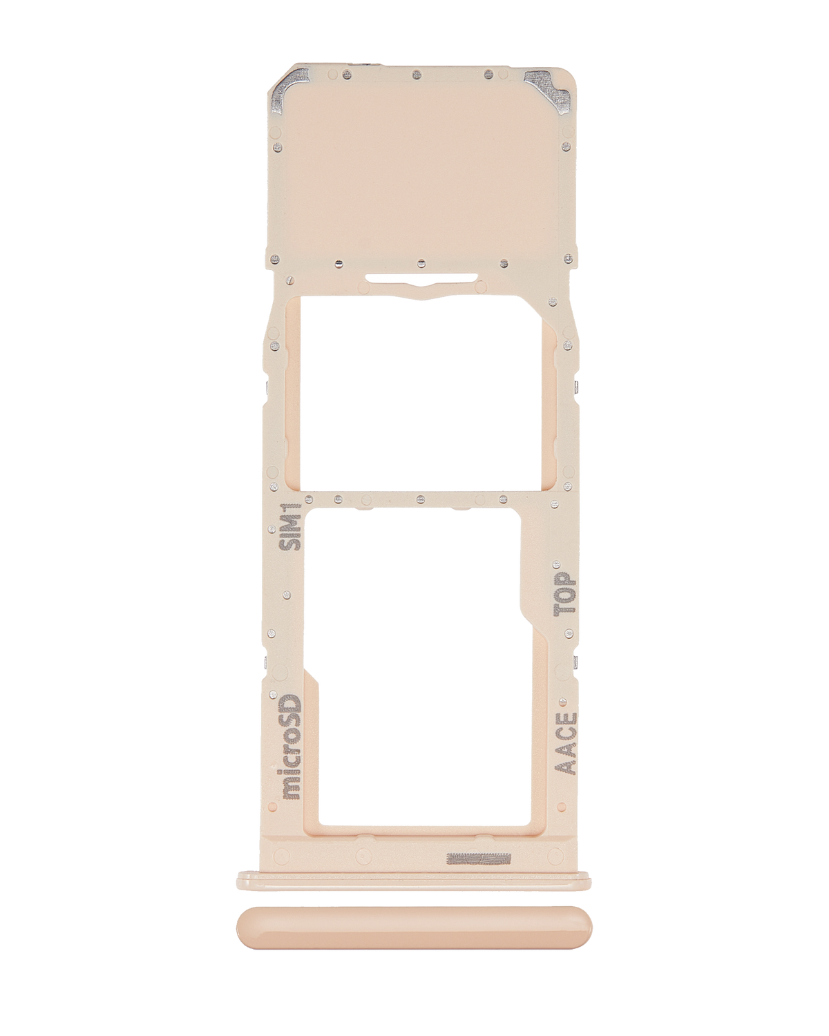 Single Sim Card Tray Compatible For Samsung Galaxy A13 (A135 / 2022) (Peach)