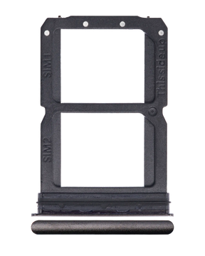 Replacement Dual Sim Card Tray Compatible For OnePlus 6T (A6010 / A6013) (Midnight Black)