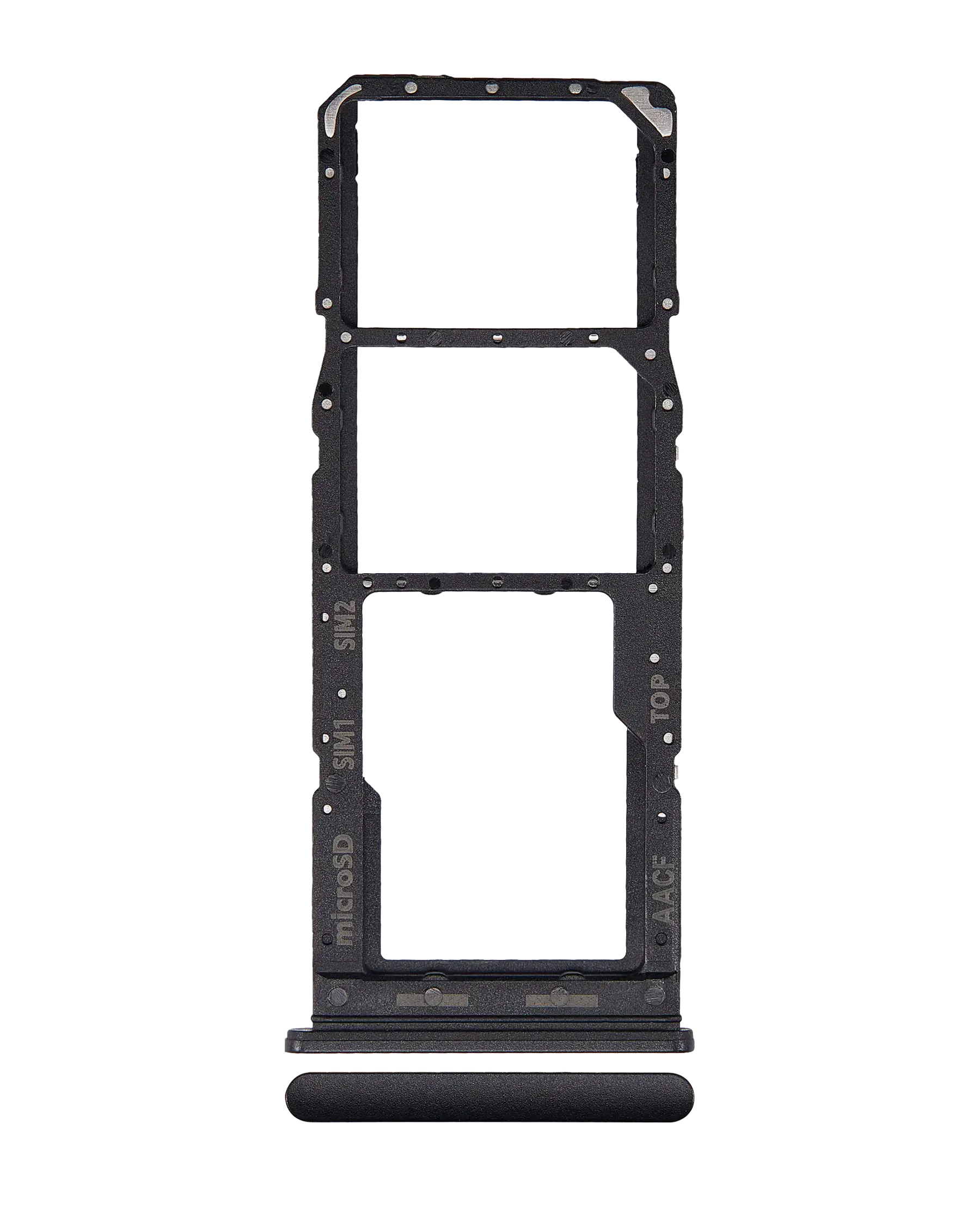 Dual Sim Card Tray Compatible For Samsung Galaxy A13 5G (A136 / 2021) (Black)