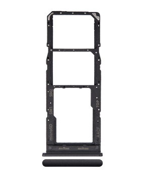 Dual Sim Card Tray Compatible For Samsung Galaxy A13 5G (A136 / 2021) (Black)