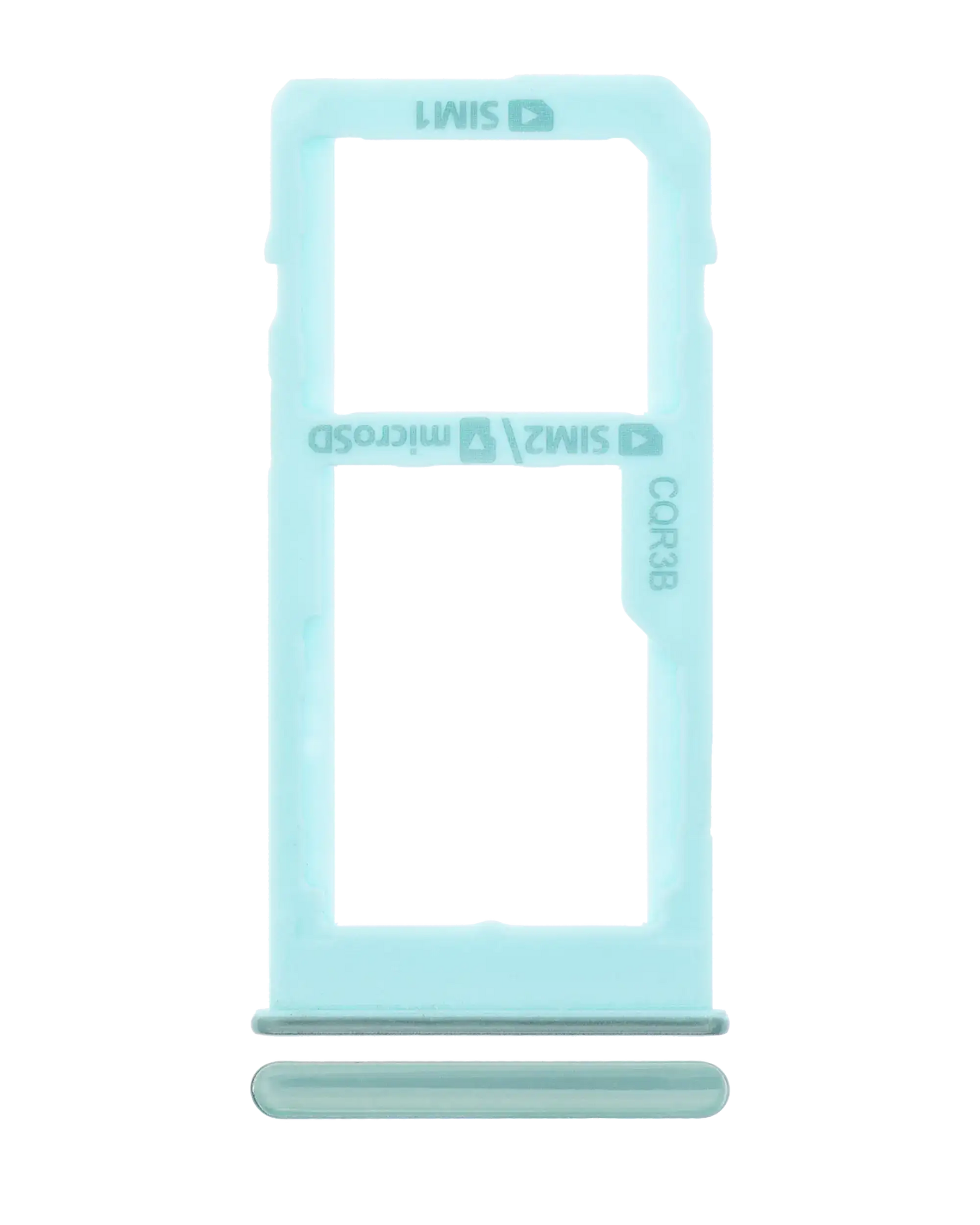 Dual Sim Card Tray Compatible For Samsung Galaxy A60 Replacement (A606 / 2019) (Peach Mist)