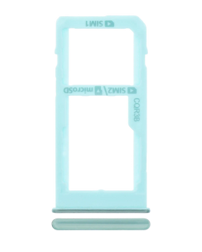 Dual Sim Card Tray Compatible For Samsung Galaxy A60 Replacement (A606 / 2019) (Peach Mist)