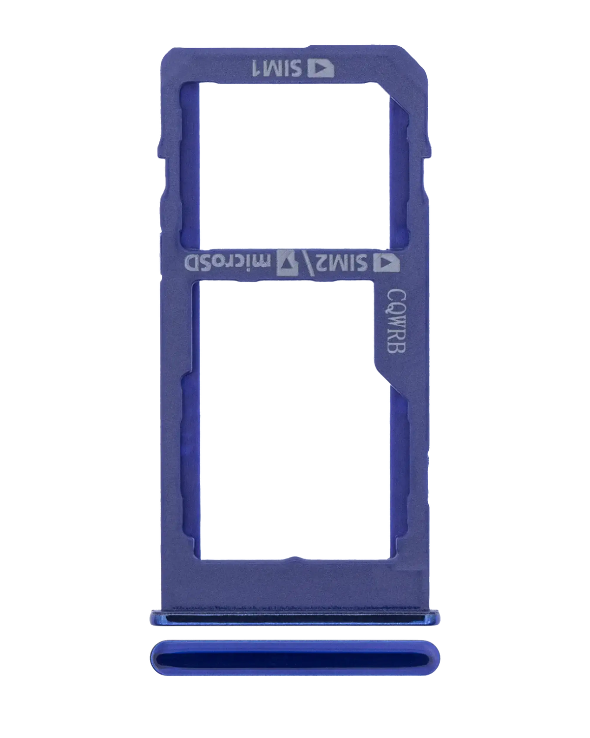 Dual Sim Card Tray Compatible For Samsung Galaxy A60 Replacement (A606 / 2019) (Seawater Blue)