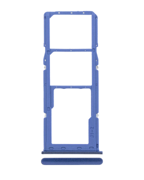 Dual Sim Card Tray Compatible For Samsung Galaxy A21S (A217 / 2020) (Blue)