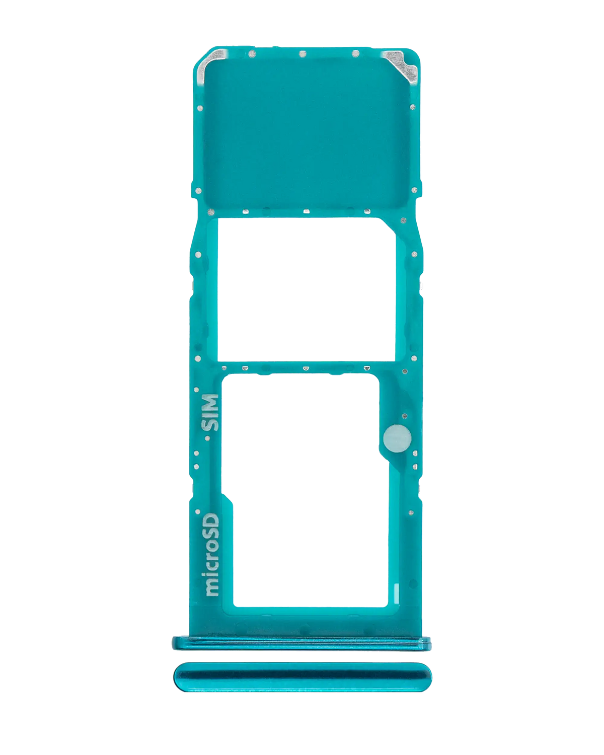 Single Sim Card Tray Compatible For Samsung Galaxy A50S (A507 / 2019) (Prism Crush Green)