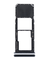 Replacement Single Sim Card Tray Compatible For Samsung Galaxy A51 4G (A515 / 2019) / A71 (A715 / 2020) (Prism Crush Black)