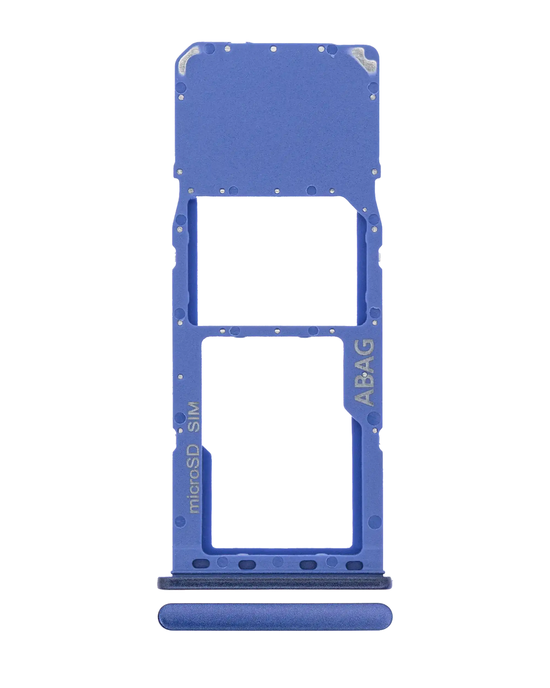 Single Sim Card Tray Compatible For Samsung Galaxy A21S (A217 / 2020) (Blue)