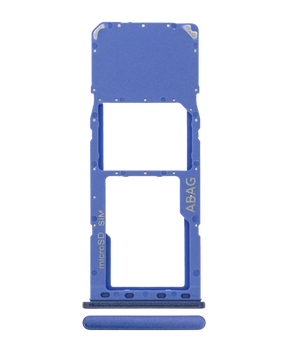 Single Sim Card Tray Compatible For Samsung Galaxy A21S (A217 / 2020) (Blue)