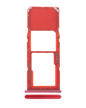Single Sim Card Tray Compatible For Samsung Galaxy A21S (A217 / 2020) (Red)