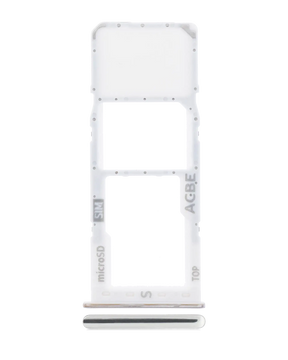 Single Sim Card Tray Compatible For Samsung Galaxy A32 (A325 / 2021) (Awesome White)