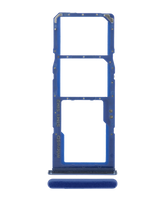 Replacement Dual Sim Card Tray Compatible For Samsung Galaxy A70 (A705 / 2019) (Blue)