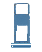 Single Sim Card Tray Compatible For Samsung Galaxy A11 (A115 / 2020) (Blue)