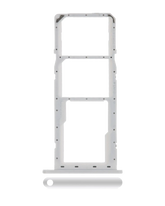 Dual Sim Card Tray Compatible For Samsung Galaxy A11 (A115 / 2020) (White)