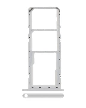 Dual Sim Card Tray Compatible For Samsung Galaxy A11 (A115 / 2020) (White)