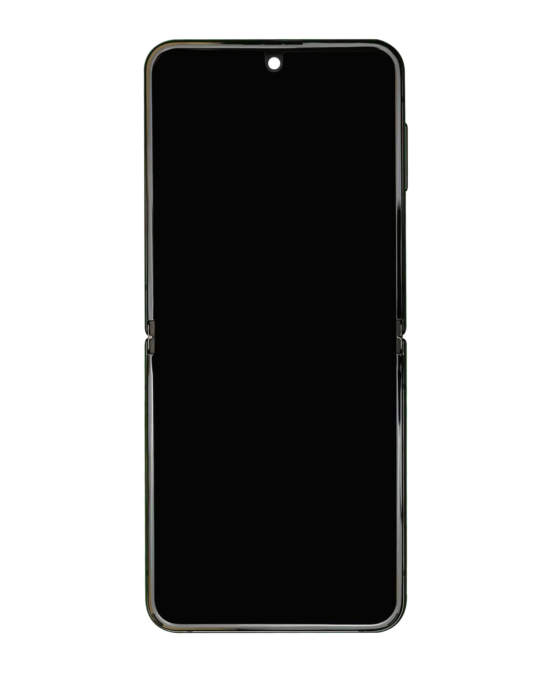 Inner OLED Assembly With Frame Compatible For Samsung Galaxy Z Flip 4 5G (US & International) (Blemish: Grade A) (Graphite)