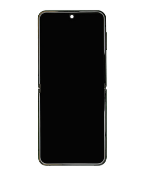 Inner OLED Assembly With Frame Compatible For Samsung Galaxy Z Flip 4 5G (US & International) (Blemish: Grade A) (Graphite)