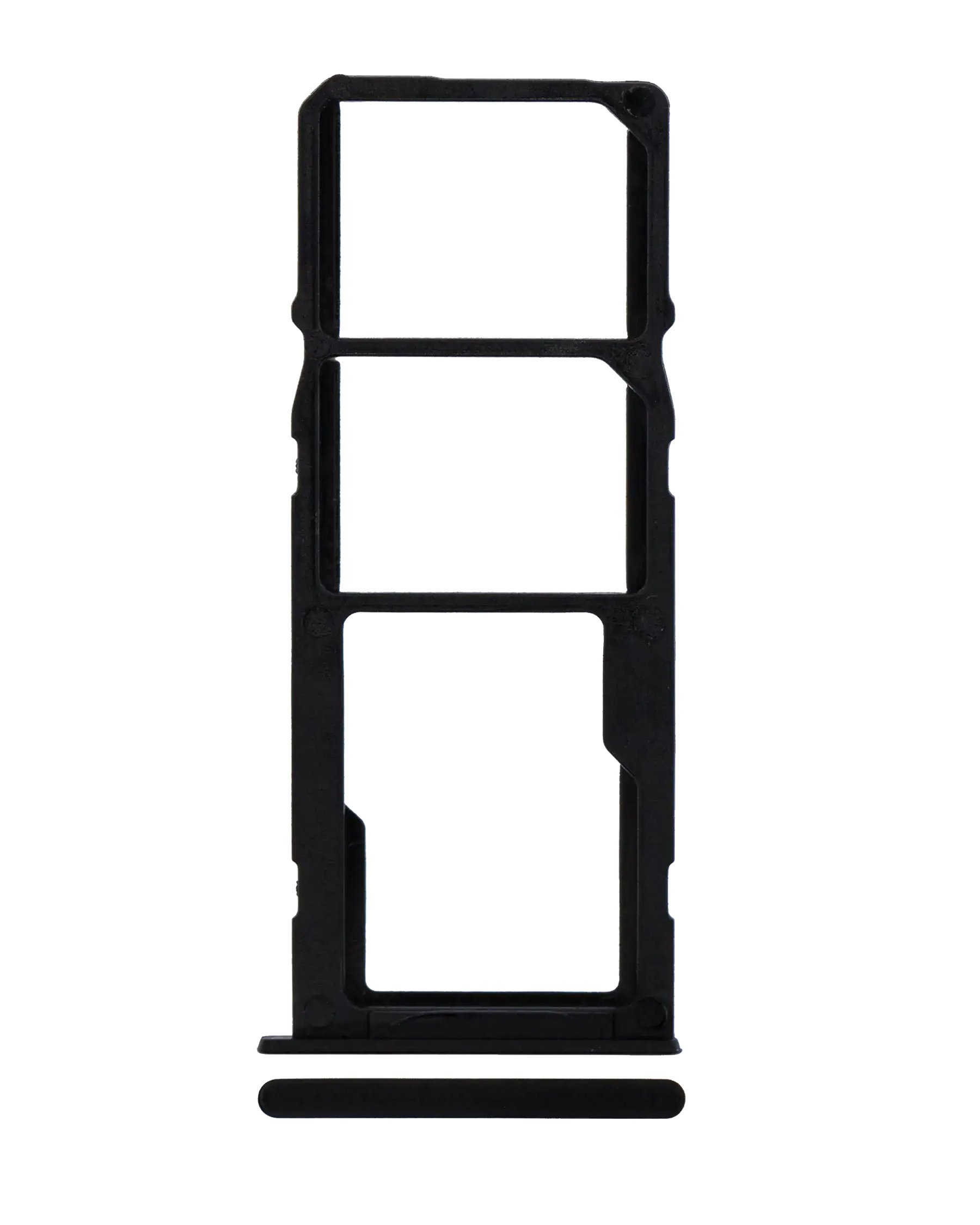 Dual Sim Card Tray Compatible For Samsung Galaxy A21 (A215 / 2020) (Cosmic Gray)