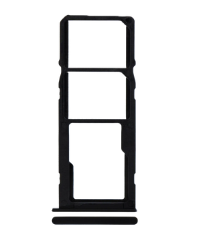 Dual Sim Card Tray Compatible For Samsung Galaxy A21 (A215 / 2020) (Cosmic Gray)