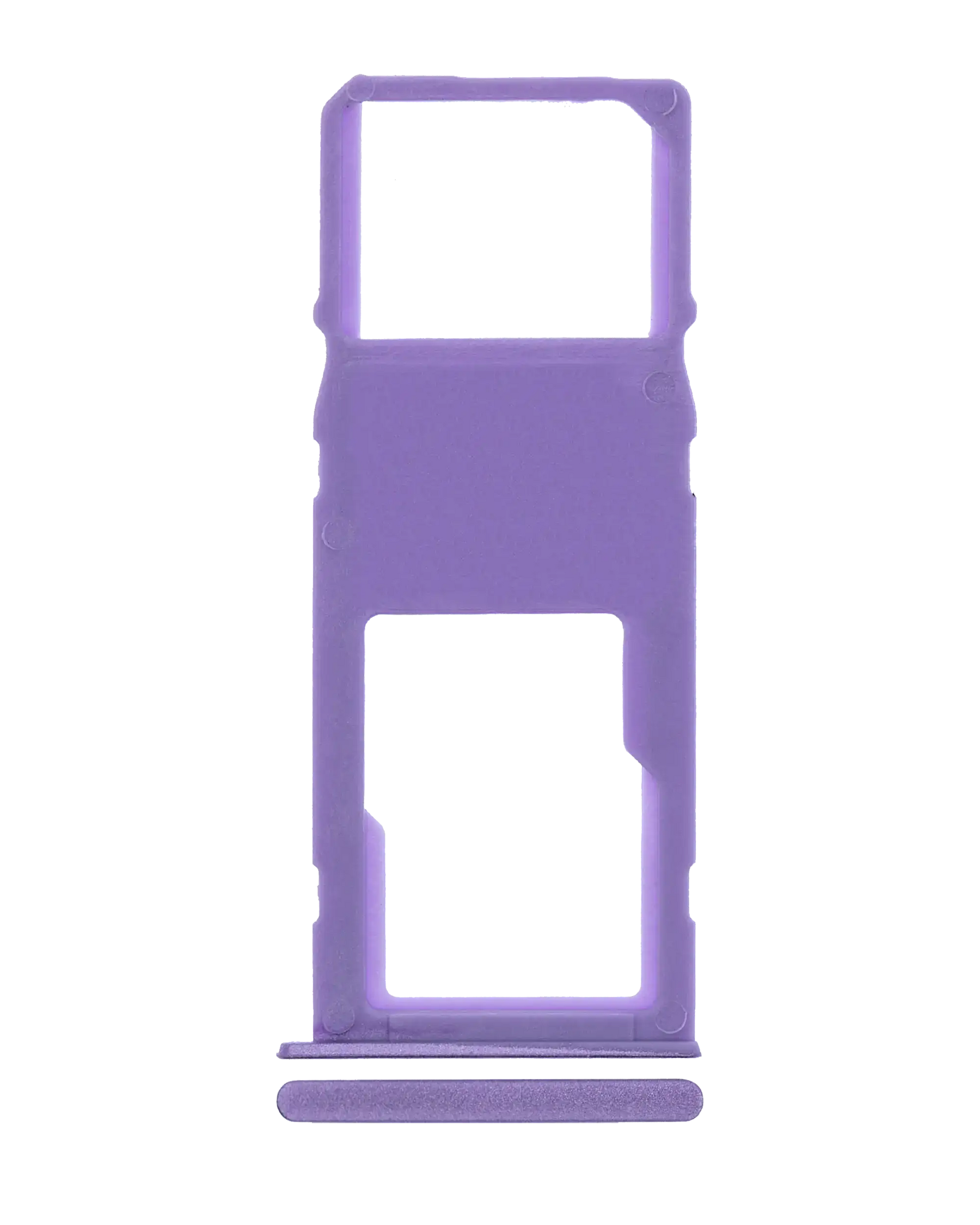 Single Sim Card Tray Compatible For Samsung Galaxy A21 (A215 / 2020) (Purple)