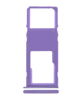 Single Sim Card Tray Compatible For Samsung Galaxy A21 (A215 / 2020) (Purple)