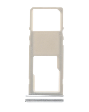 Single Sim Card Tray Compatible For Samsung Galaxy A21 (A215 / 2020) (Cloud White)