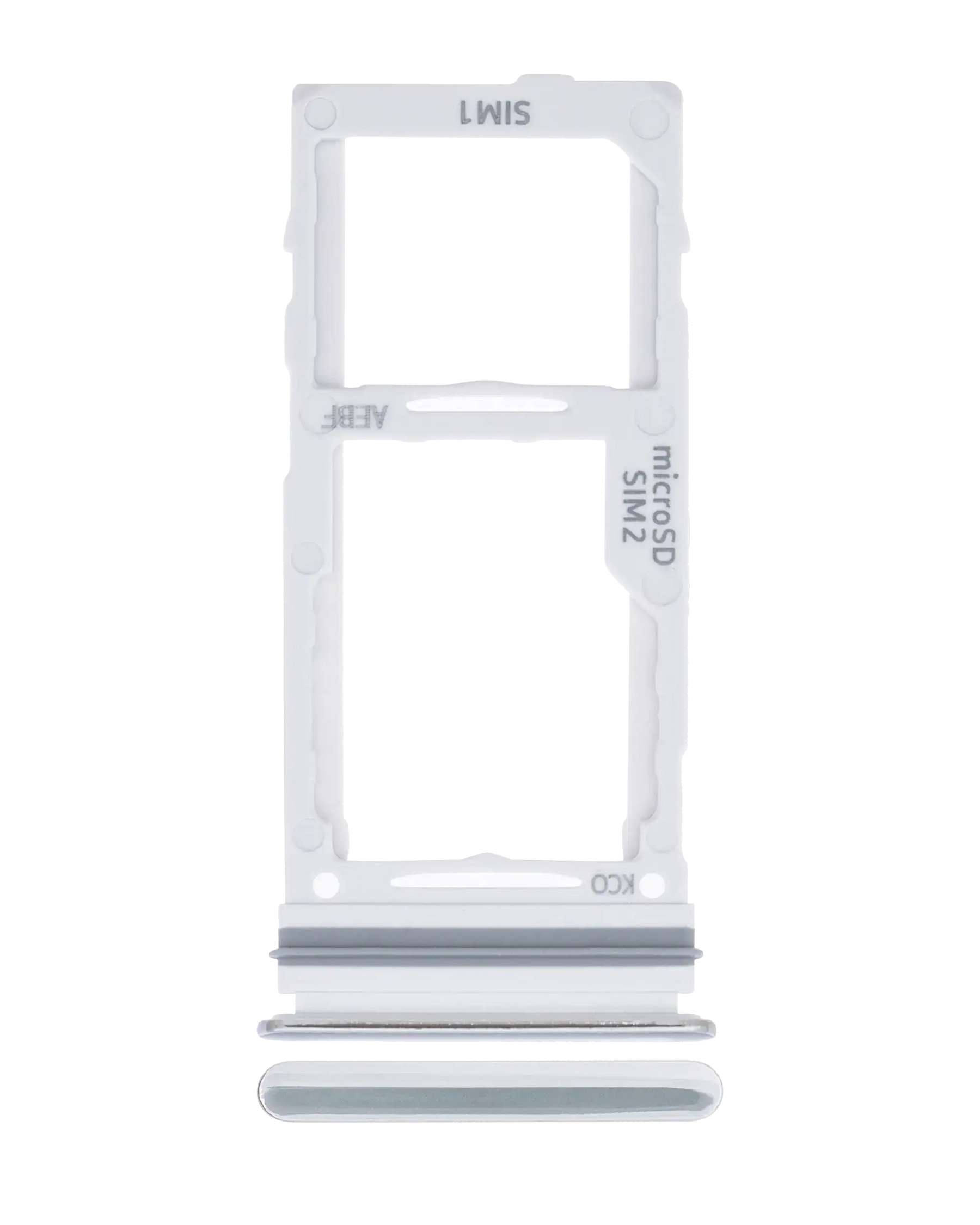 Replacement Dual Sim Card Tray Compatible For Samsung Galaxy A52 4G (A525 / 2021) / 5G (A526 / 2021) A52S 5G (A528 / 2021) (Awesome White)