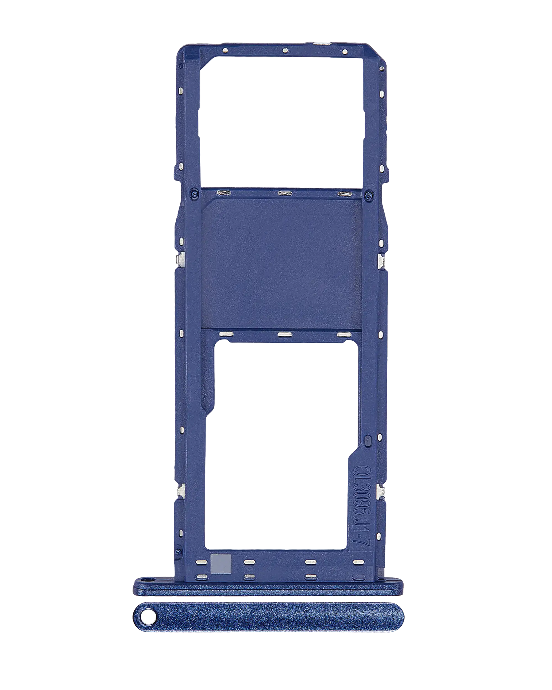 Single Sim Card Tray Compatible For Samsung Galaxy A03S (A037F / 2021) (Blue)